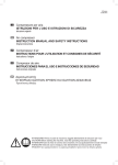 Compressore per aria ISTRUZIONI PER L`USO E ISTRUZIONI DI