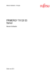 PRIMERGY TX120 S3 - Fujitsu manual server