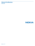 Manuel d`utilisation Nokia 208