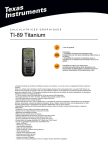 TI-89 Titanium (Calculatrices graphiques)