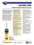 MiniRAE 3000 - RAE Systems