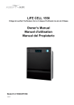 lian LIFE CELL 1550 Owner`s Manual Manuel d`utilisation Manual