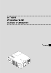 MT1056 Projecteur LCD Manuel d`utilisation