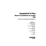 SampleCell II Plus Manuel d`installation du module TDM Version 2.1