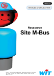 La ressource Site M-BUS