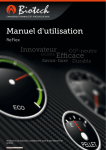 Manuel d`utilisation Reflex