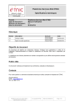 Template Manuel d`utilisation de Webservice