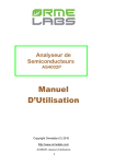 Manuel D`Utilisation