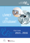 Livret de l`étudiant 2015-2016 - Faculté de médecine Paris Descartes