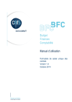 BFC-E Manuel d`utilisation