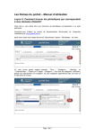 Les thèmes du portail – Manuel d`utilisation