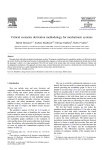 Critical scenarios derivation methodology for mechatronic systems