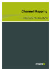 Channel Mapping Manuel d`utilisation