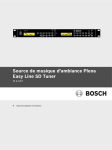 Source de musique d`ambiance Plena Easy Line SD Tuner