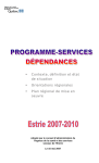 Programme-services Dépendances