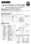 Manuel d`Utilisation du Pistolet