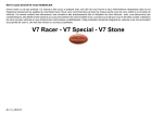 V7 Racer - V7 Special - V7 Stone