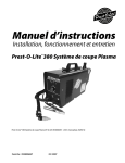 Manuel d`instructions - ESAB Welding & Cutting Products