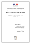 Rapport de certification ANSSI-CSPN
