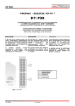 Manual de instrucciones trilingüe (Español, Inglés y Francés)