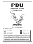 Propane Floor Burnisher with Dust Control