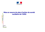 Le plan d`action de l`AIEA