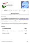 Télédéclaration des cotisations au CDG