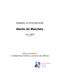 Manuel d`utilisation