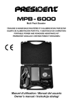 MPB-6000 - Groupe President Electronics