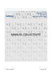 MANUEL COLLECTIVITÉ