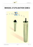 MANUEL D`UTILISATION GSM-2 - keller