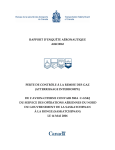 atterrissage interrompu - Bureau de la sécurité des transports du