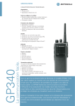 Télécharger la documentation: Documentation Motorola GP340