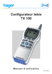 Configurateur tebis TX 100