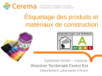 L`étiquetage des produits de construction et décoration