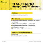 TI-83 Plus StudyCards Viewer