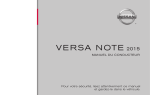 2015 Nissan Versa Note Owner`s Manual