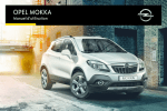 Opel Mokka Manuel d`utilisation