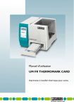 Manuel d`utilisation UM FR THERMOMARK CARD