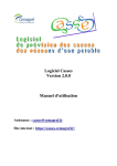 Logiciel Casses Version 2.0.0 Manuel d`utilisation