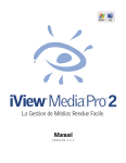 Manuel d`utilisation iView MediaPro 2.5.1