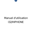 Manuel d`utilisation I32/HIPHONE