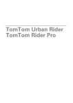 TomTom Urban Rider TomTom Rider Pro