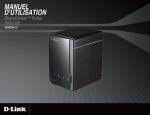 MANUEL D`UTILISATION ShareCenter™ Pulse DNS-320 - D-Link