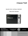 Polaroid Two Manuel d`utilisateur