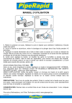 MANUEL D`UTILISATION