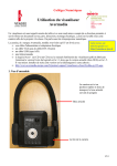 Caméra de visualisation Avermedia V3