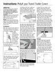 PolyX 300 Travel Trailer Cover