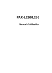 FAX-L220/L295 - Canon Europe