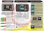 Détecteur de surcharge Manuel d`utilisation